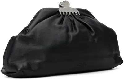 Marc Jacobs Medium Sculptural Clutch Bag In Black