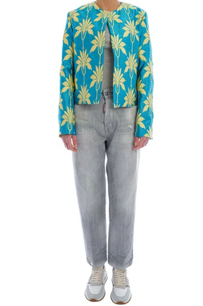 Dsquared2 Boston Belt Loop Jeans In Gray