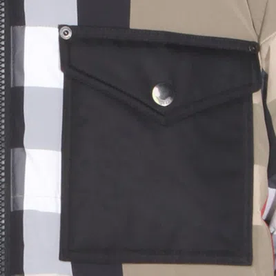 Burberry Kids Reversible Check Puffer Jacket In Brown