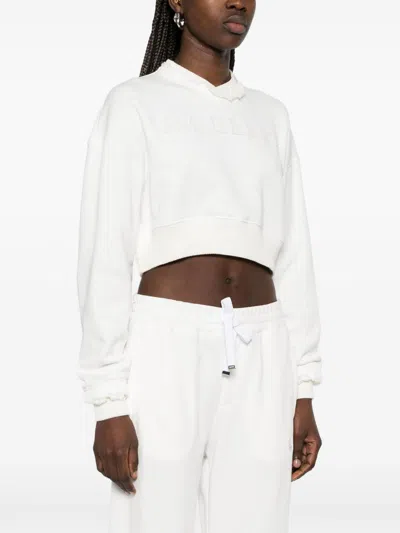 Alexander Mcqueen Sweaters In White