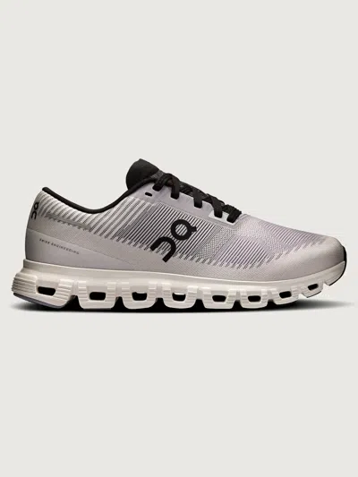 On Running Cloud 6 Push Sneakers Shoes In Silver