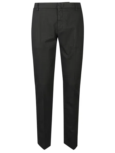 Entre Amis Cotton Trousers In Black