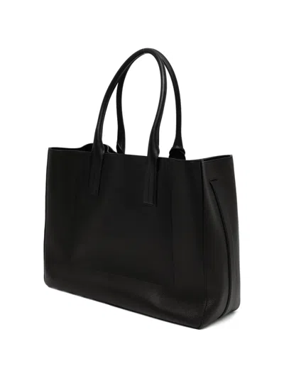Tom Ford Lock Pendant Tote Bag In Black