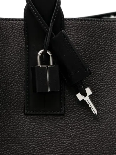 Tom Ford Lock Pendant Tote Bag In Black
