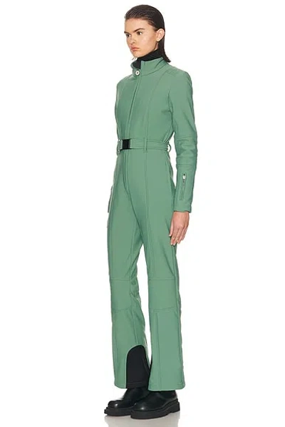 Perfect Moment Jg Stretch-nylon Ski Suit In Green