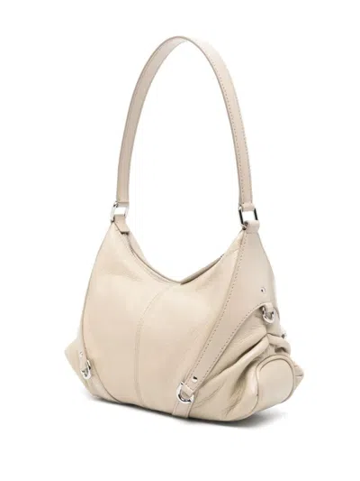 Givenchy Beige Small Voyou Shoulder Bag In Neutral