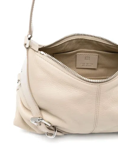 Givenchy Beige Small Voyou Shoulder Bag In Neutral