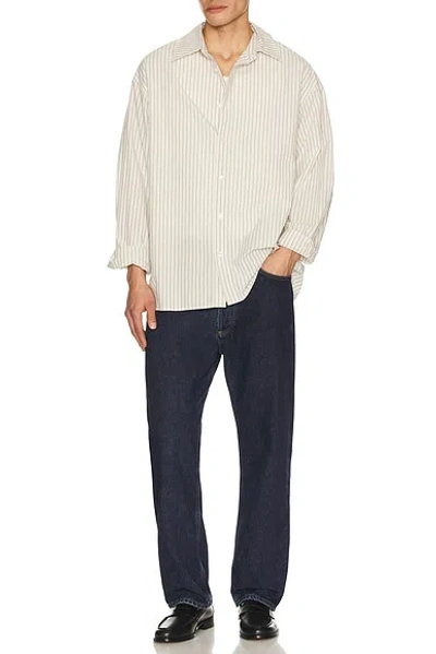 Agolde Aurel Striped Cotton-poplin Shirt