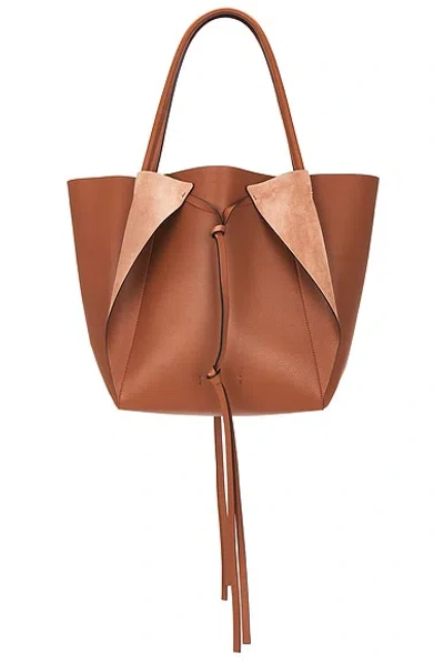 Gabriela Hearst Marija Tote Bag In Cognac Nappa Leather In Brown