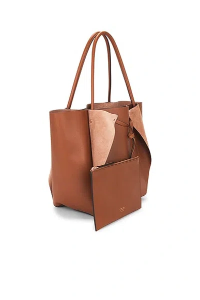 Gabriela Hearst Marija Tote Bag In Cognac Nappa Leather In Brown