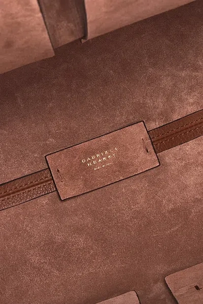 Gabriela Hearst Marija Tote Bag In Cognac Nappa Leather In Brown