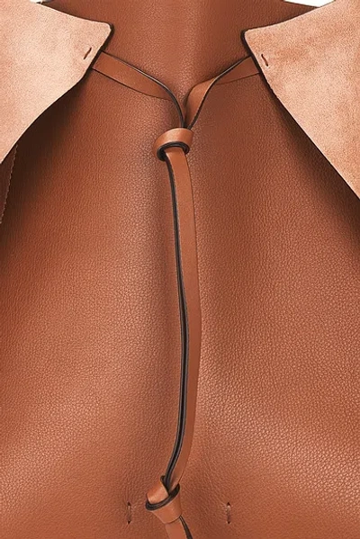 Gabriela Hearst Marija Tote Bag In Cognac Nappa Leather In Brown