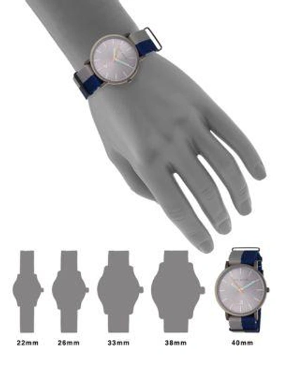 Shop Ted Baker Stainless Steel Quartz Watch In Na