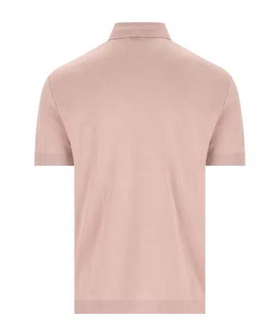 Herno Light And Natural Mini T-shirt For Men In Pink