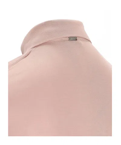 Herno Light And Natural Mini T-shirt For Men In Pink