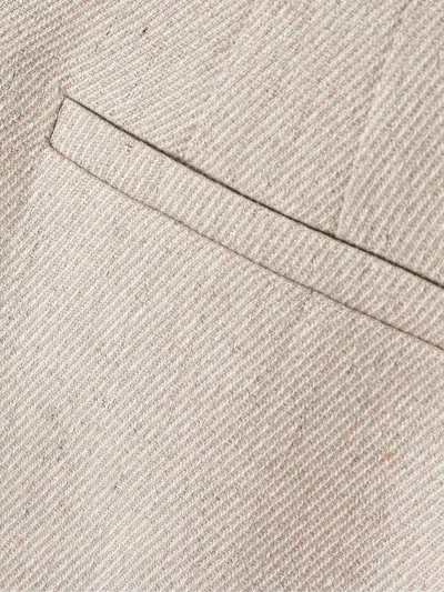 Brunello Cucinelli Belt-loop Skirt In Neutral