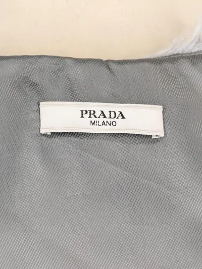 Pre-owned Prada Cropped Jacket In Gray