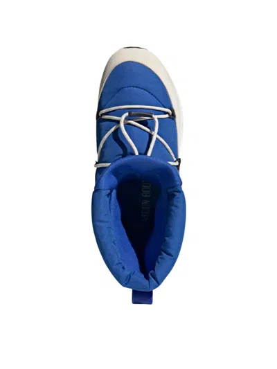 Moon Boot Moonboost High Boots In Blue