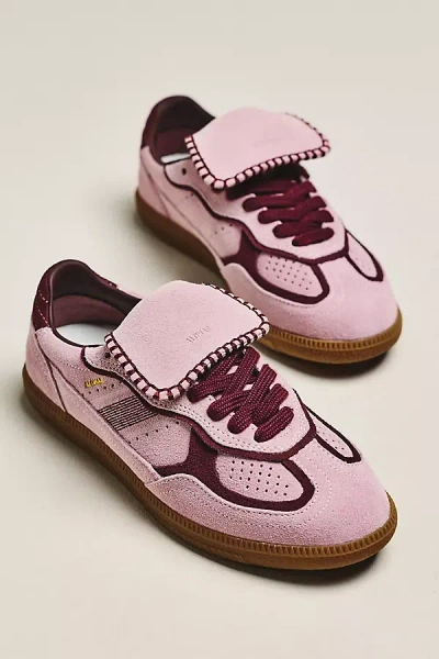 Alohas Tb.490 Club Suede Pink Leather Sneakers Altezza Tacco 2 Cm In Multi