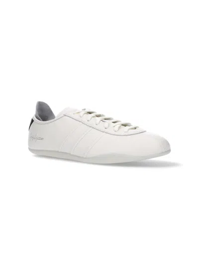 Y-3 Tokyo Leather Sneakers In White