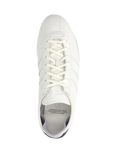 Y-3 Tokyo Leather Sneakers In White