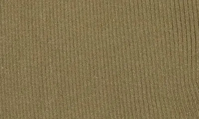 Max Studio Faux Wrap Knit Sweater In Green