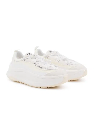 Moon Boot Chunky Platform Sneakers Featuring Logo Inserts In White