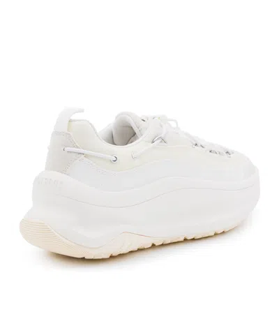 Moon Boot Chunky Platform Sneakers Featuring Logo Inserts In White