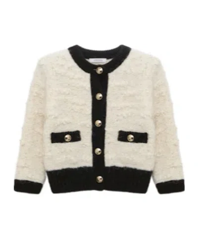 Dorothee Schumacher Delightful Sparkle Wool-blend Cardigan In White