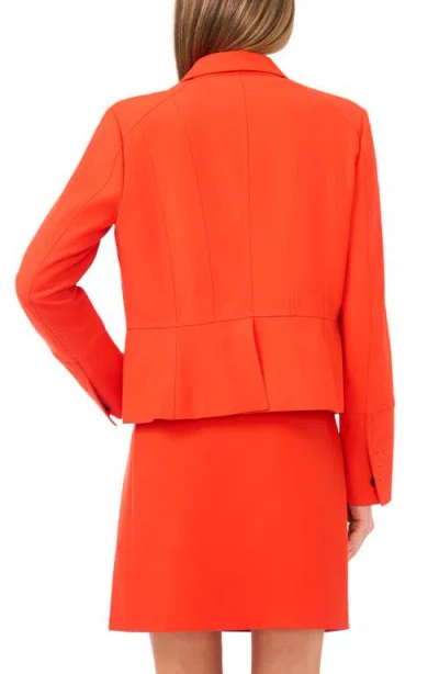Halogenr Halogen(r) Button Front Jacket In Orange