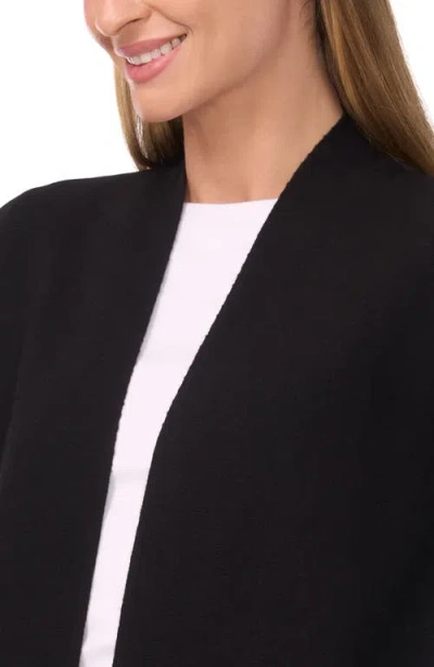 Halogenr Halogen(r) Open Front Longline Cardigan In Black