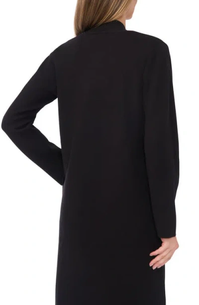 Halogenr Halogen(r) Open Front Longline Cardigan In Black