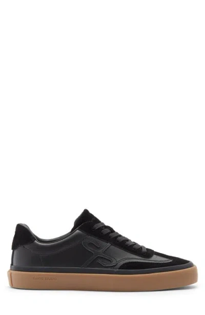 Santo Studio Trento Low Top Sneaker In Black