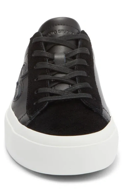 Santo Studio Clemente Low Top Sneaker In Black