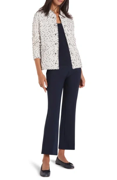 Nic + Zoe Nic+zoe Nep Weave Jacket In White