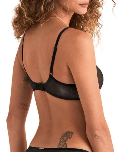 Adore Me Hariette Unlined Full Coverage Bra In Black