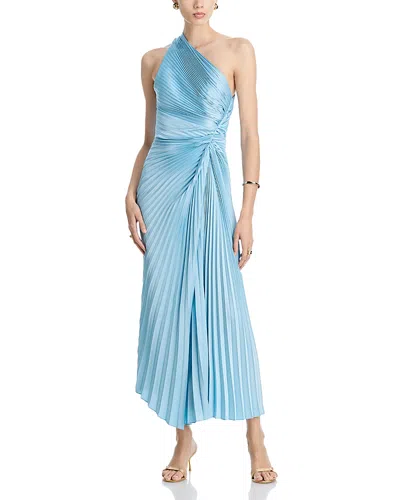 A.l.c Lara Dress In Blue