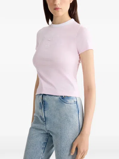 Patou Embroidered-logo T-shirt In Multi