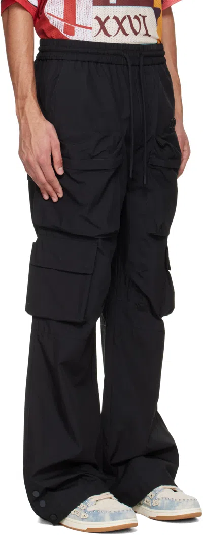 Amiri Black Multi Pocket Cargo Pants In Black