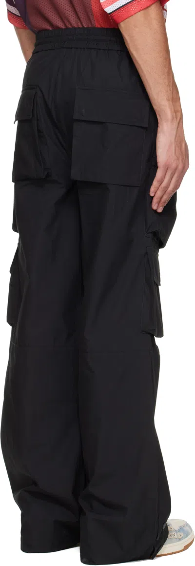 Amiri Black Multi Pocket Cargo Pants In Black