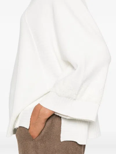 Ermanno Firenze Turtleneck Sweater In White