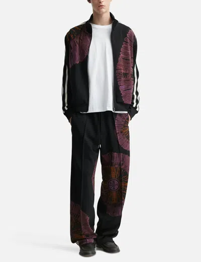 Khoki Tie-dye Track Jacket In Black