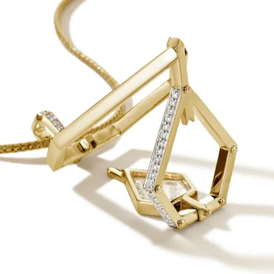 John Hardy Cinta Classic Chain Necklace In Gold