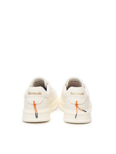 Barracuda Phoenix Sneakers In White Nappa In Neutral