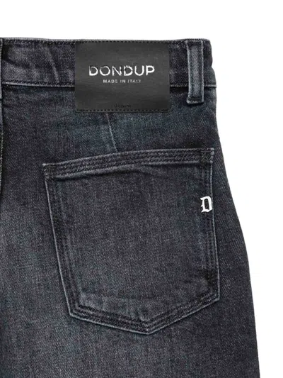 Dondup Jeans With Patch Pockets In Black