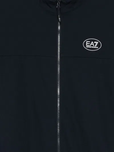 Ea7 Sweatshirt In Blue