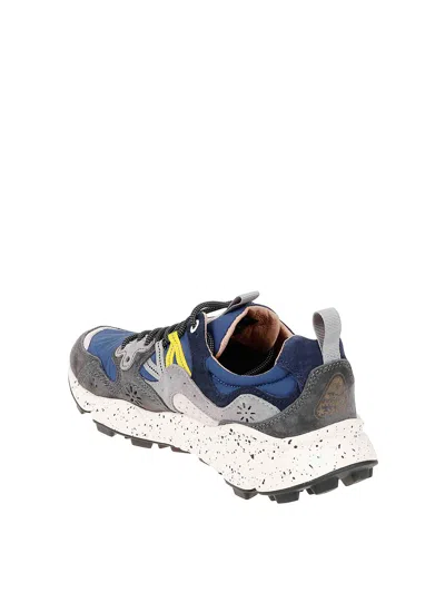 Flower Mountain Panel Design Sneakers In Multi