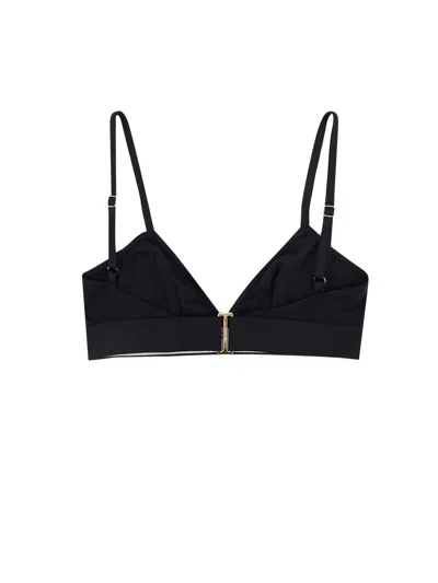 Tom Ford Triangle Bra Intimo Black In Black