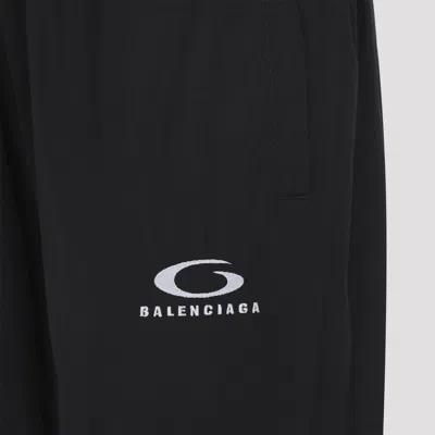 Balenciaga Track Pants With Embroidered-logo In Multi