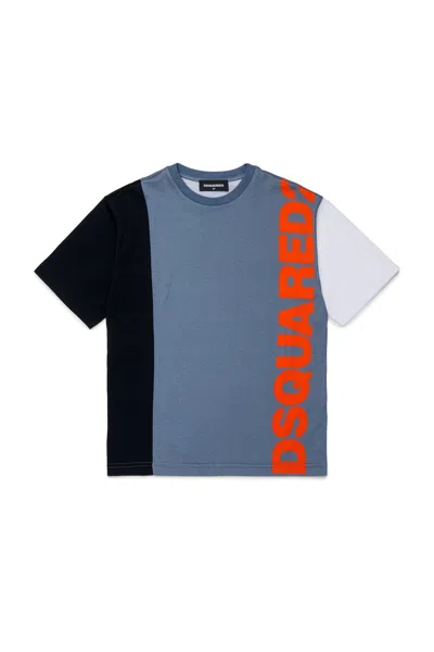 Dsquared2 T-shirt Kids In Gray